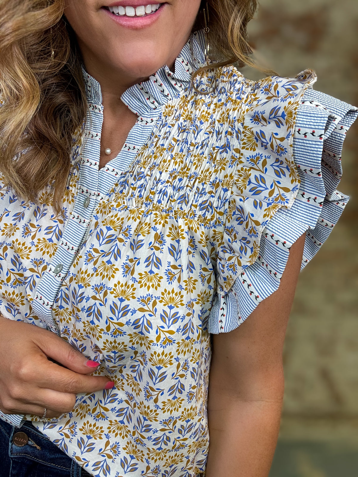 THML Shana Floral Top