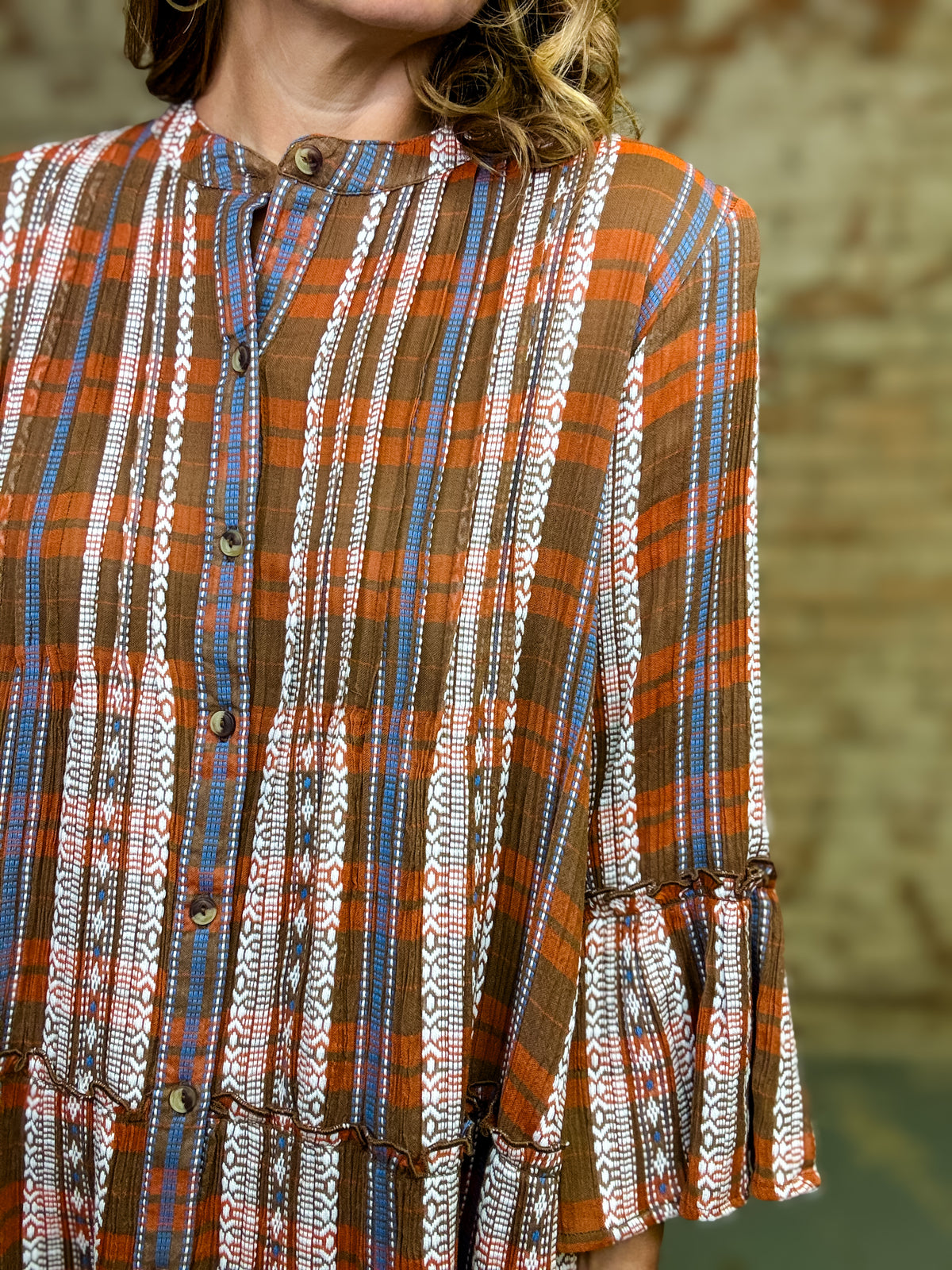 Uncle Frank Simons Textured Dress