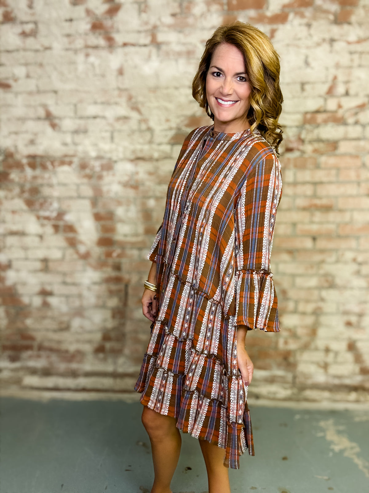Uncle Frank Simons Textured Dress