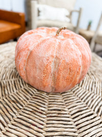 Metal & Paper Mache Pumpkin - FINAL SALE