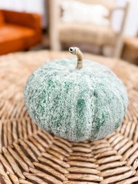 Metal & Paper Mache Pumpkin - FINAL SALE