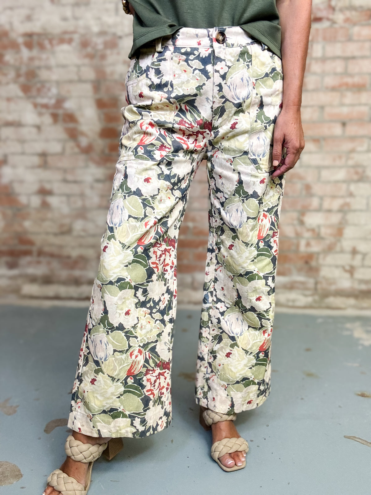 Makenna Floral Pants