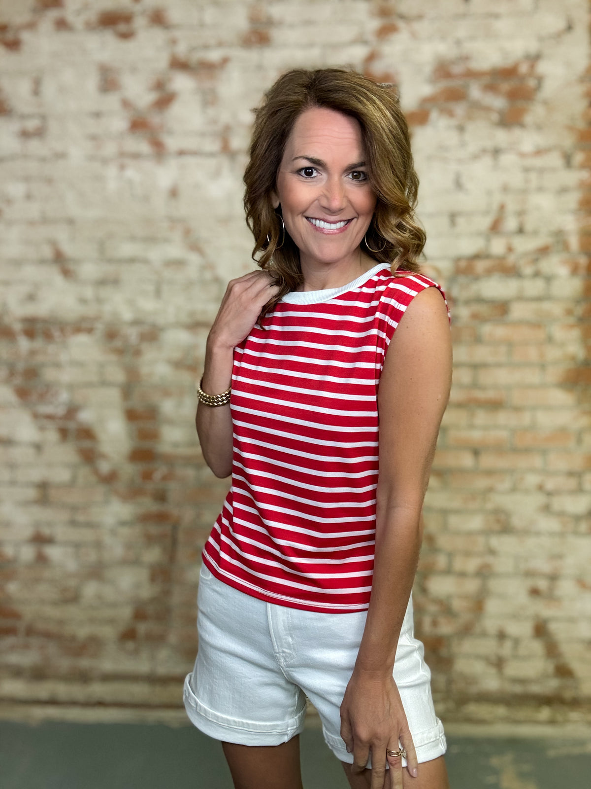 Celia Stripe Top