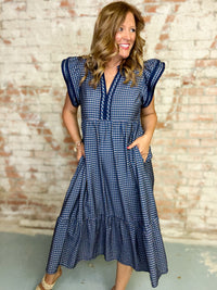 Julia Gingham Dress