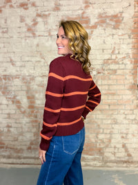 Neil Stripe Sweater Top