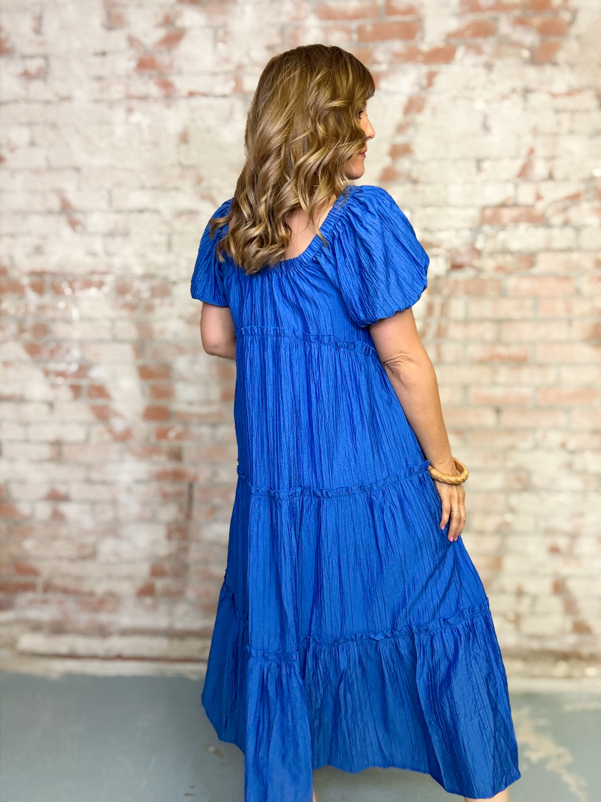 Journie Textured Midi Dress FINAL SALE