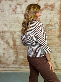 Melina Stripe Top