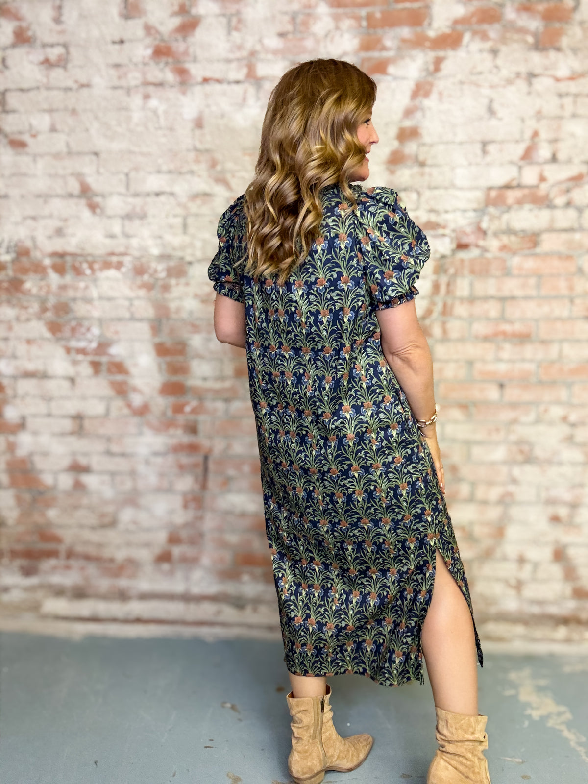 Karleigh Floral Midi Dress