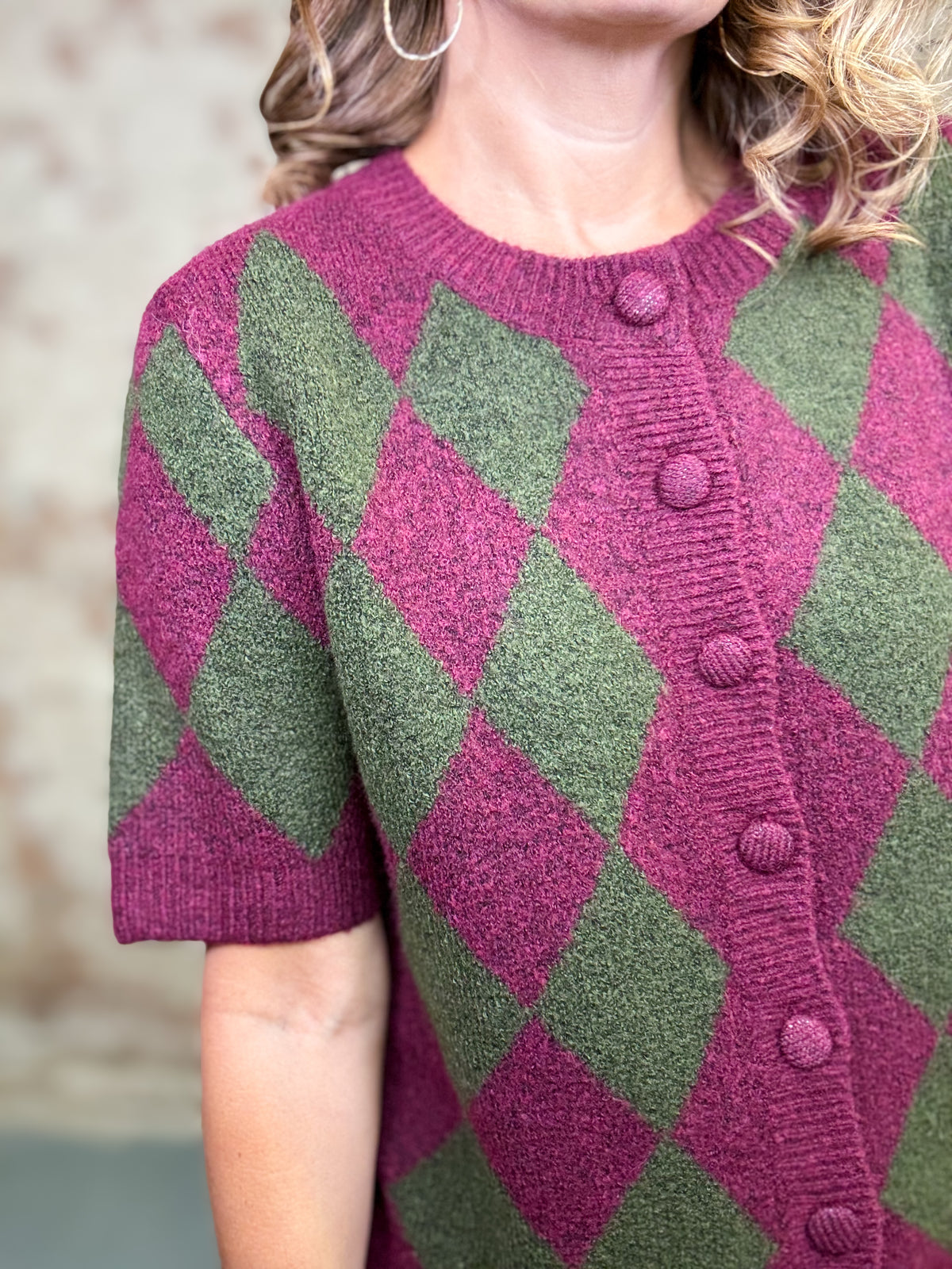 Janice Argyle Sweater Top