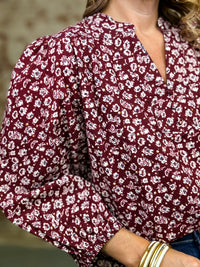 Kristy Floral Print Top