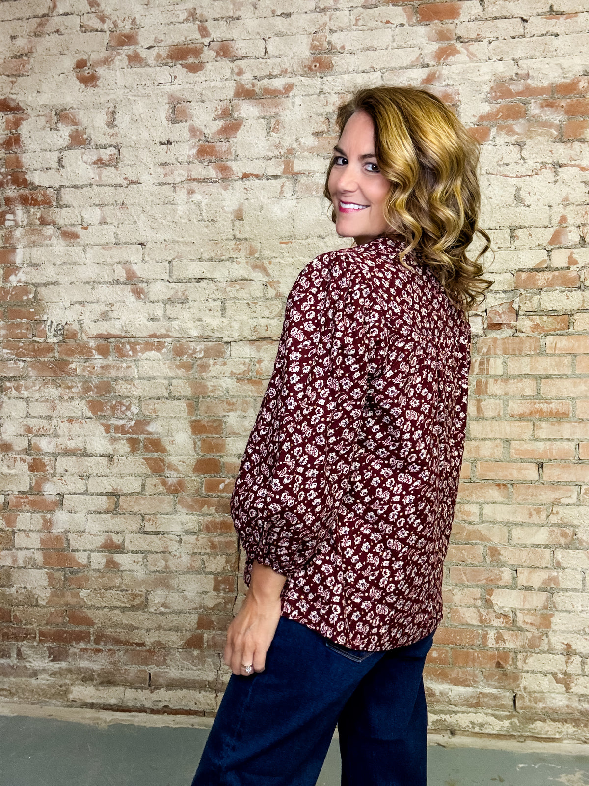 Kristy Floral Print Top