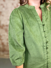 Jaclyn Corduroy Solid Top