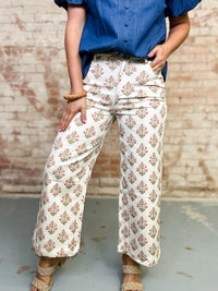 Leander Floral Pants