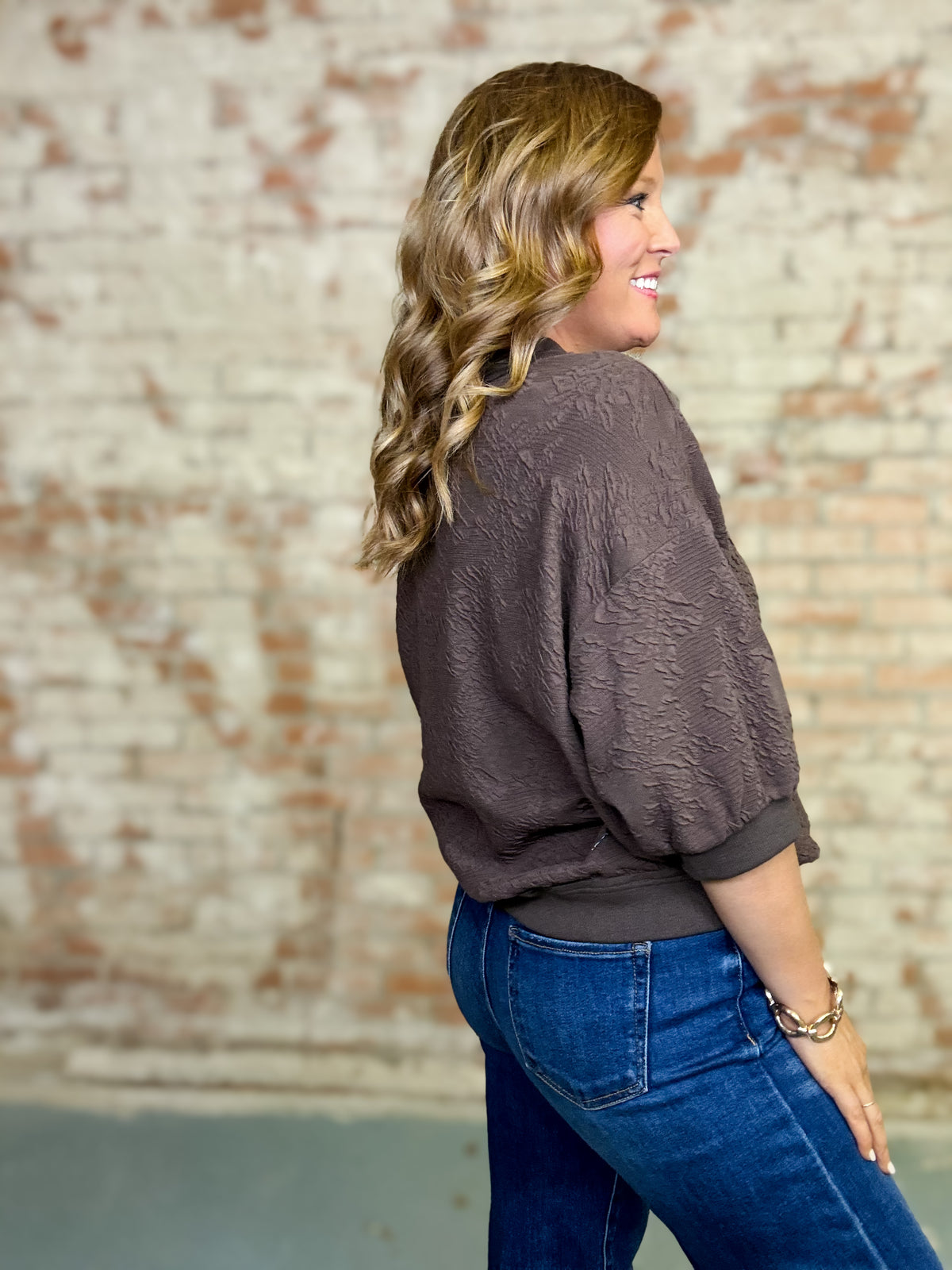 Emory Jacquard Top