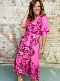 Melodee Floral Midi Dress