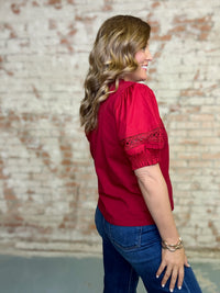 Marion Solid Puff Sleeve Top