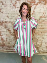 Kassidy Stripe Dress