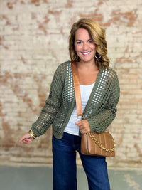 Rosalie Crochet Cardigan