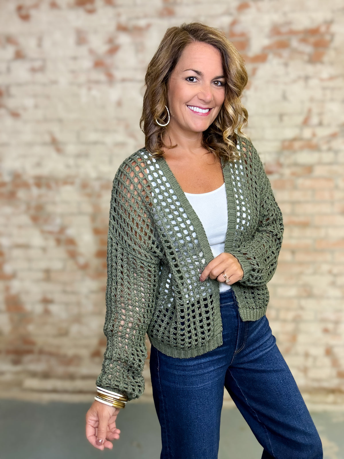 Rosalie Crochet Cardigan
