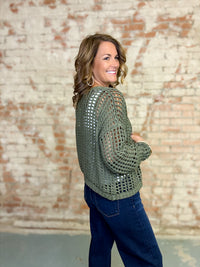Rosalie Crochet Cardigan