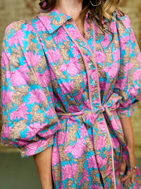 Nalani Floral Midi Dress