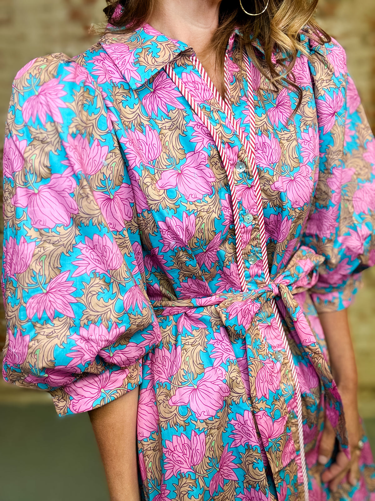 Nalani Floral Midi Dress