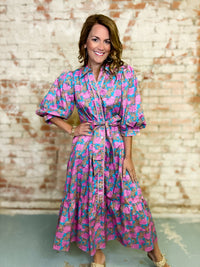 Nalani Floral Midi Dress