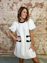 Jessica Jacquard Dress
