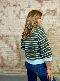 Brock Casual Stripe Top