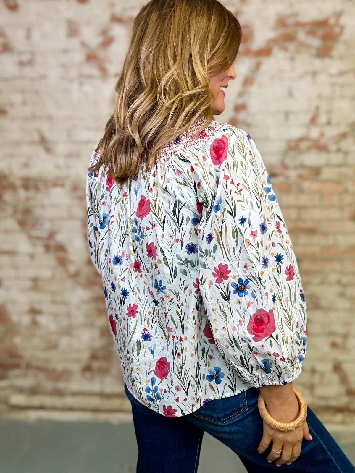 Zosia Floral Top