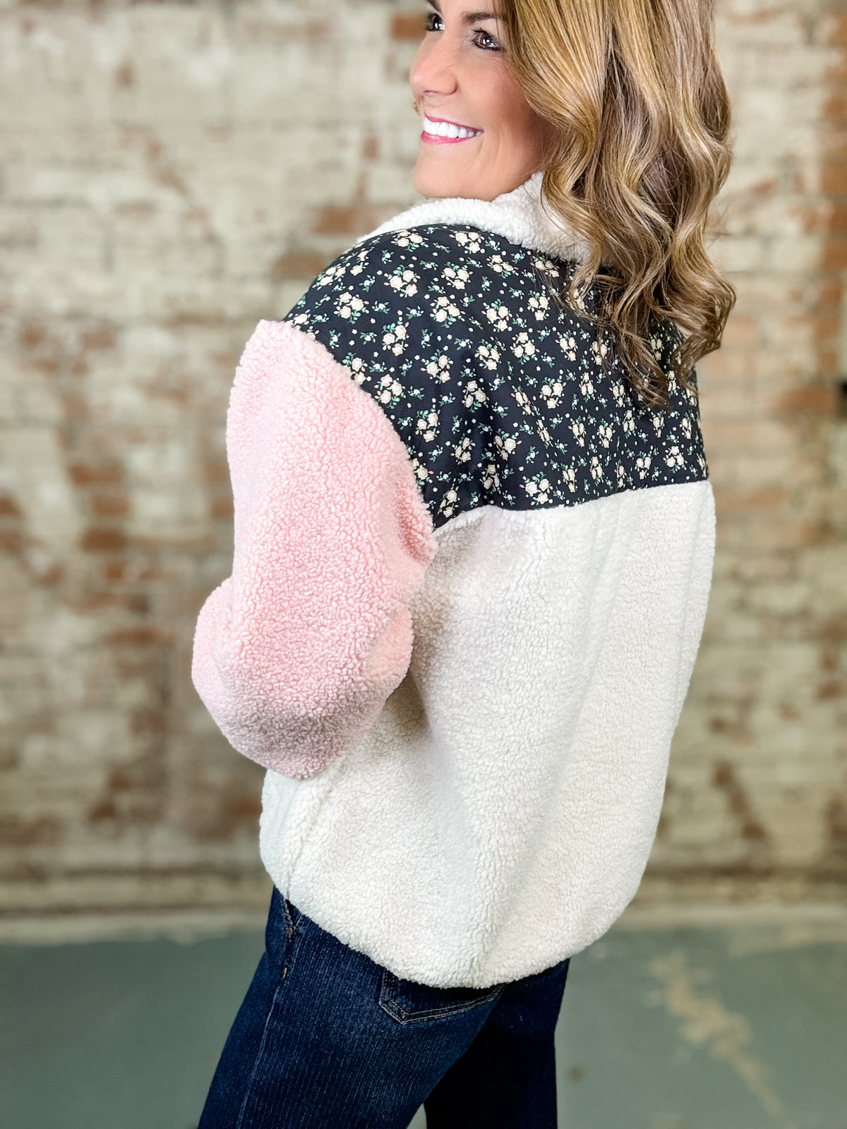 Cael Sherpa Fleece Pullover - FINAL SALE