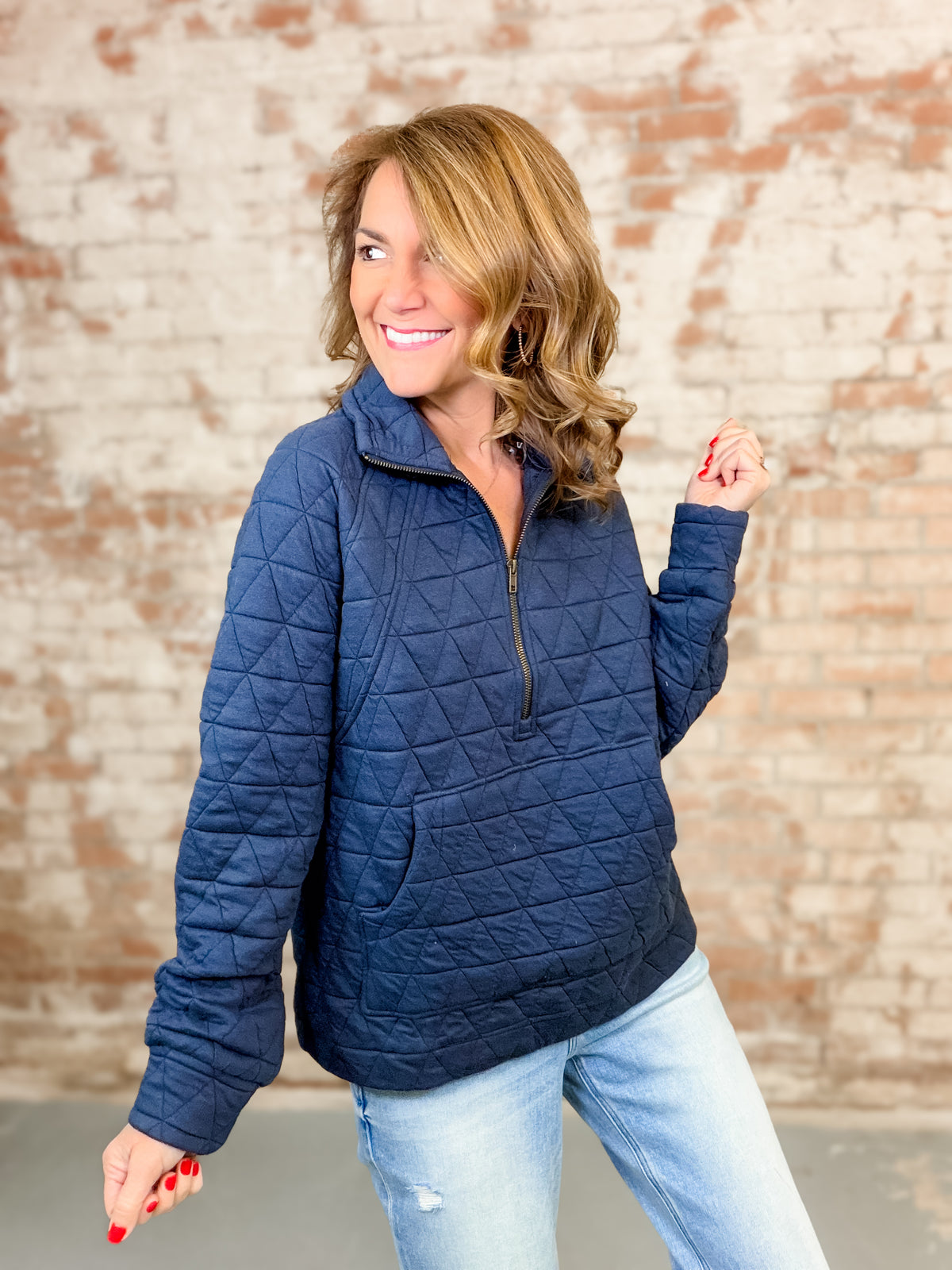 Armada Quilted Pullover - FINAL SALE