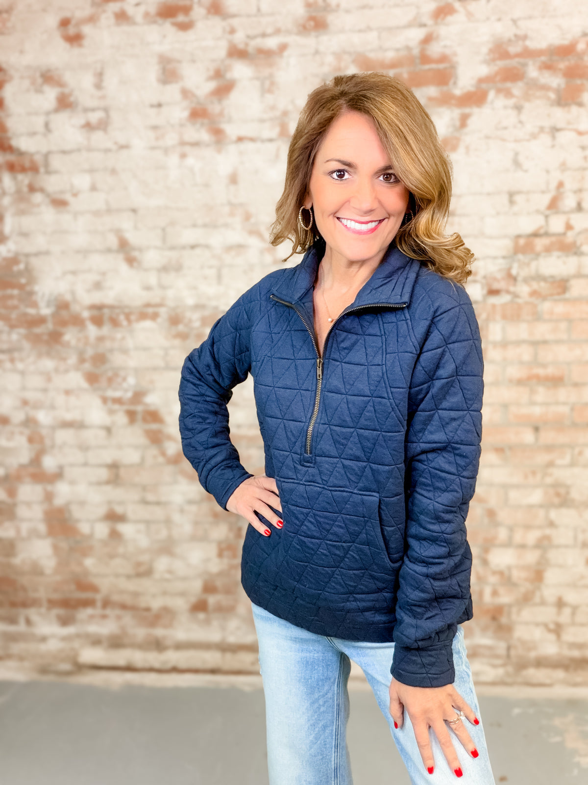 Armada Quilted Pullover - FINAL SALE