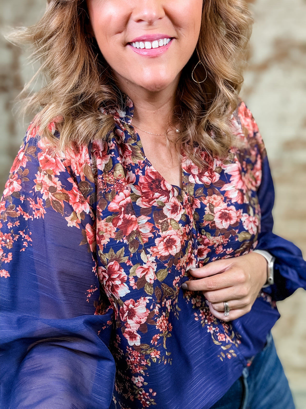 Teresita Floral Top - FINAL SALE