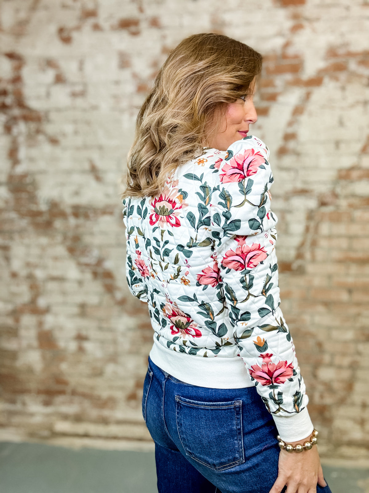 Deedra Floral Top - FINAL SALE