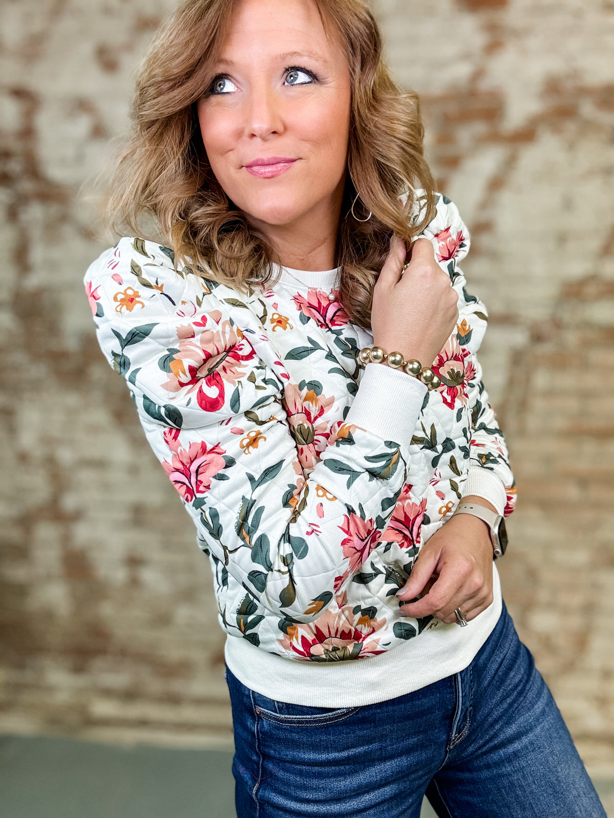 Deedra Floral Top - FINAL SALE