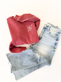 Stupid Cupid Sweatshirt-FINAL SALE