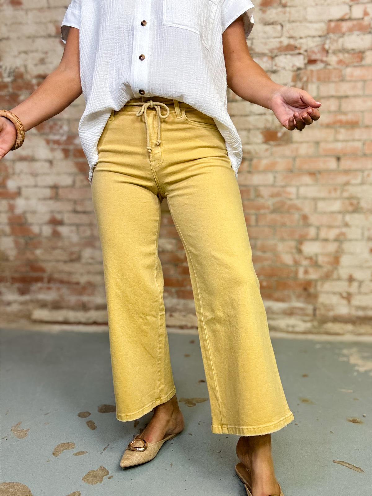 Bowie Cropped Jeans
