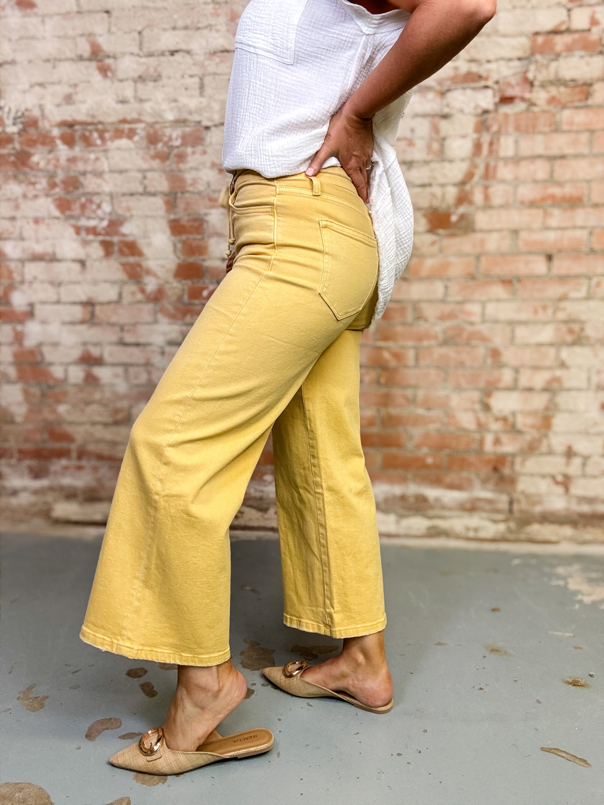 Bowie Cropped Jeans
