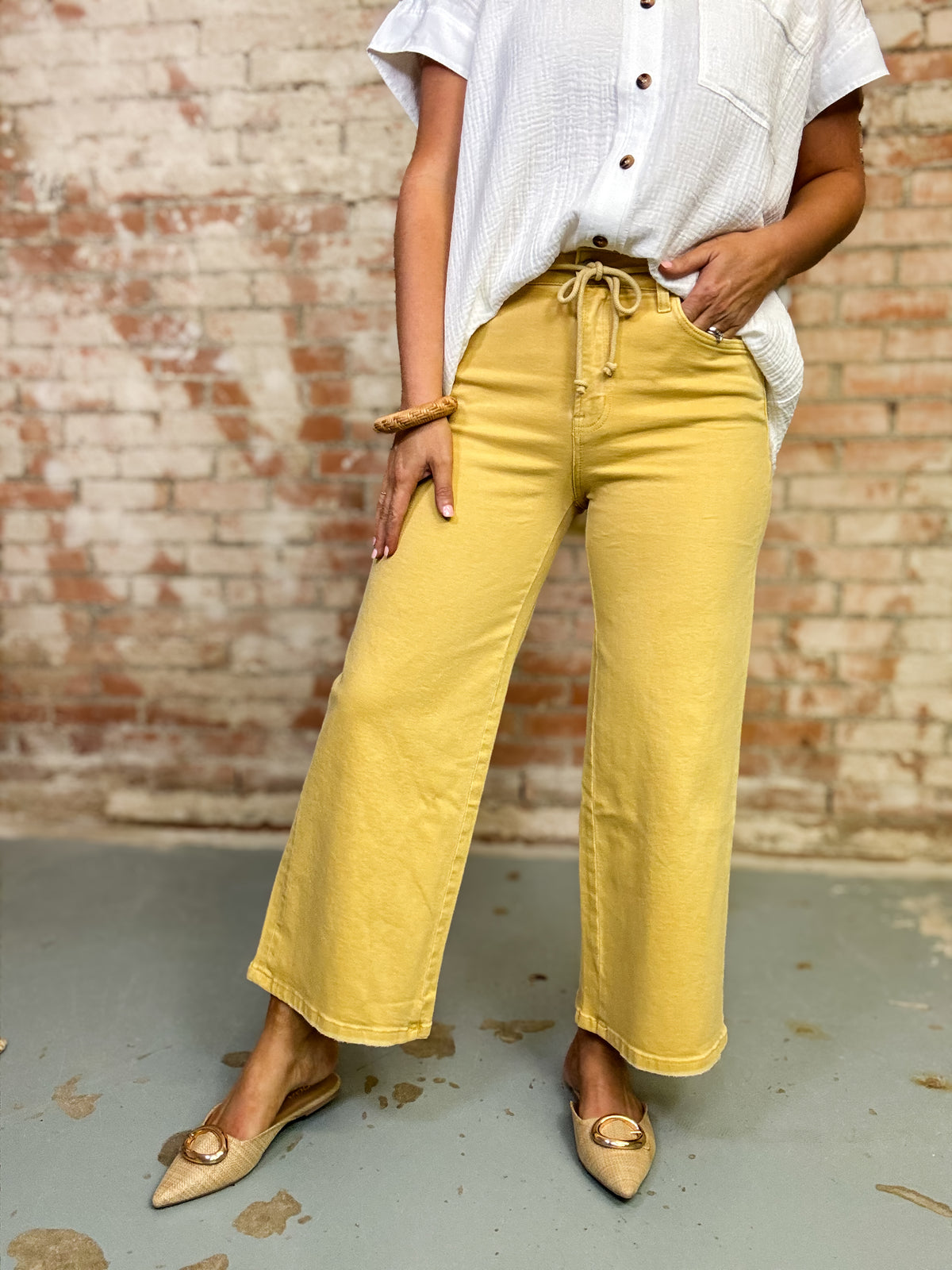 Bowie Cropped Jeans