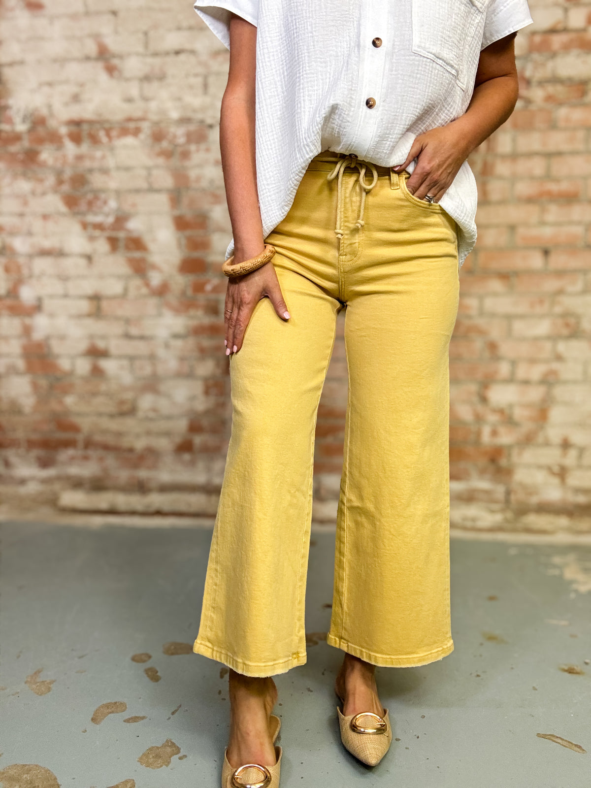 Bowie Cropped Jeans