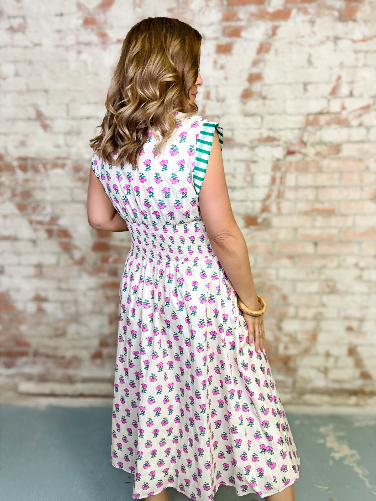 THML Bryn Floral Dress