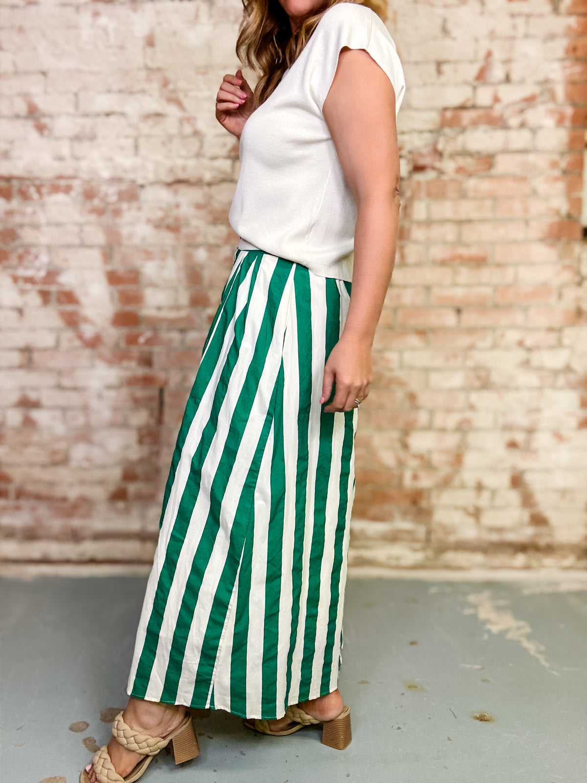 Nieko Striped Skirt