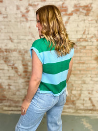 Dustin Stripe Sweater Top
