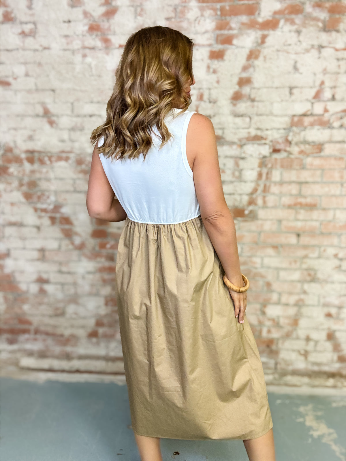 Aziel Bow Midi Dress FINAL SALE