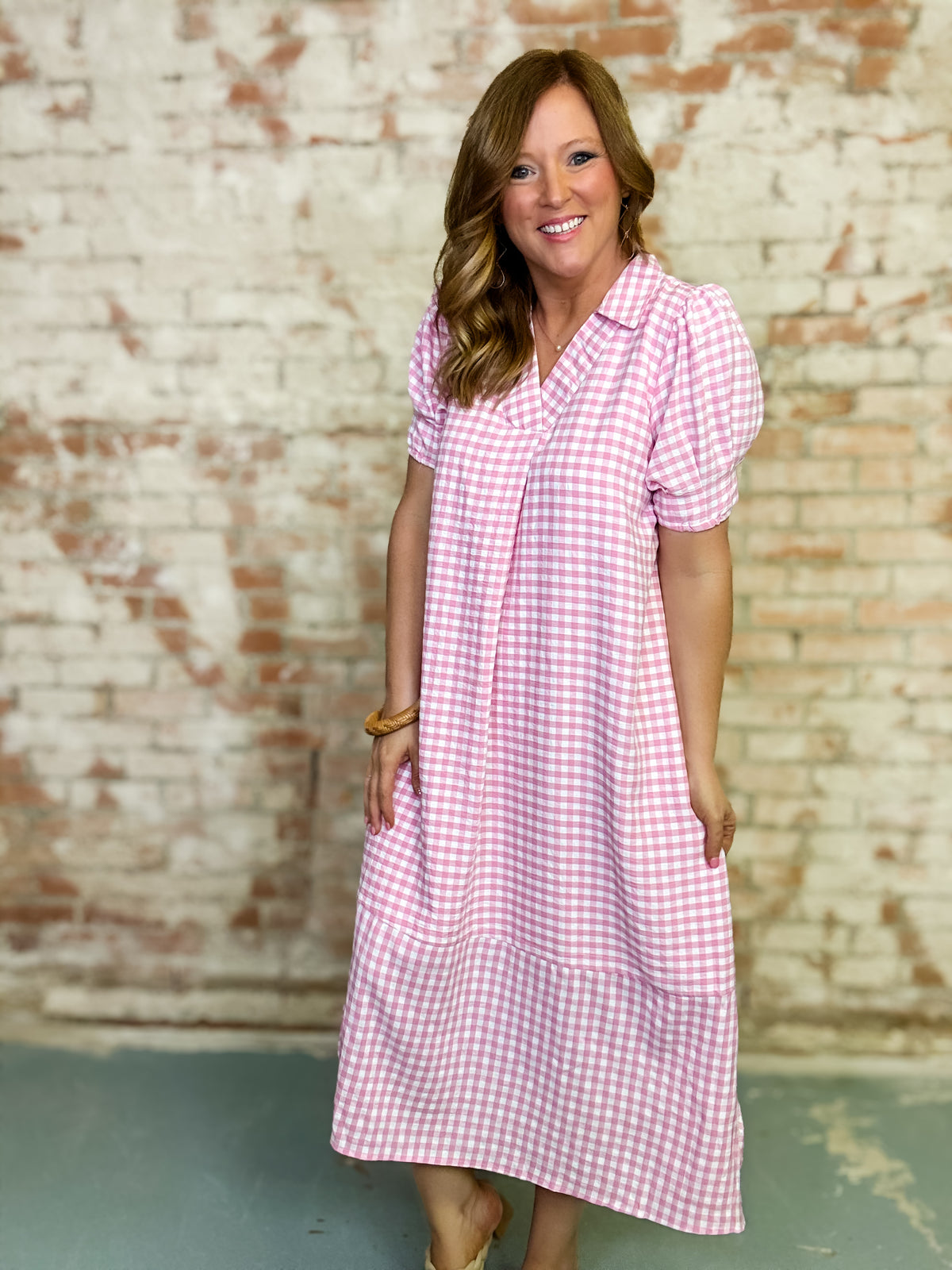 Preston Gingham Dress