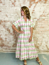 THML Ophelia Button Down Dress