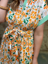 Kailey Floral Midi Dress