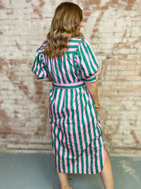 Evelynn Striped Dress