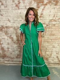Missy Solid Midi Dress